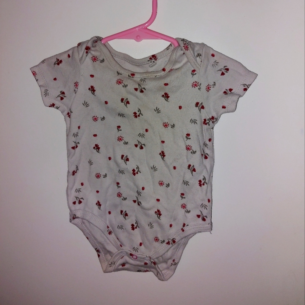 Neutral rose onsie